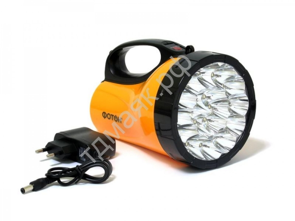 Фонарь аккумулят Фотон PB-0318 YELLOW 18 LED 220V /1/5