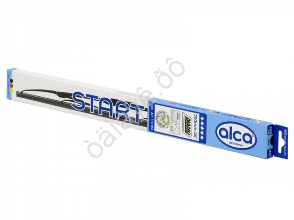 Щетка стеклоочистителя  "ALCA"силикон/графит 50см START 1/50