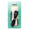 USB кабель  для APPLE 8 PIN Lightning  М5  (2Ам) тканевая оплетка  плоский