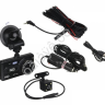 Видеорегистратор Full HD, 2 камеры, 4", Micro SD, 12/24В NEW GALAXY