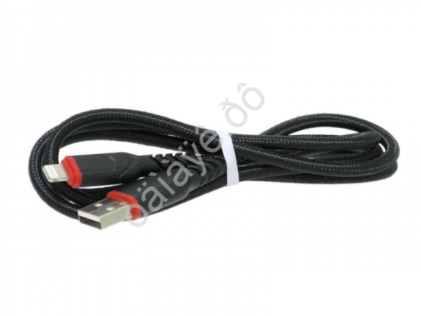 Дата-кабель универ. для APPLE Lightning 1,2м, 2.4A, HOCO черный X59