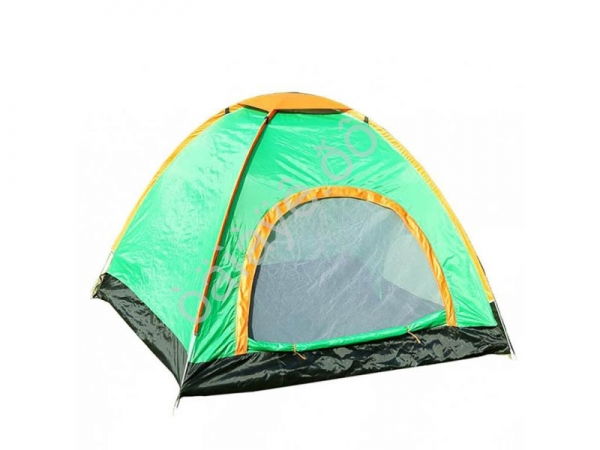 Палатка четырёхместная, стандарт, 190х190х130см, нейлон 170Т, дно оксфорд 150D