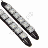 Огни ходовые 6 LED, 12V, гибкие, пласт. корп., 175мм, белый