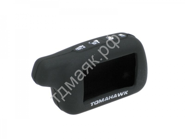 Чехол для брелока TOMAHAWK X3/X5 силиконовый черный