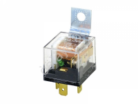 Реле 4 контактное 12v 40A (прозрачное) 1/10