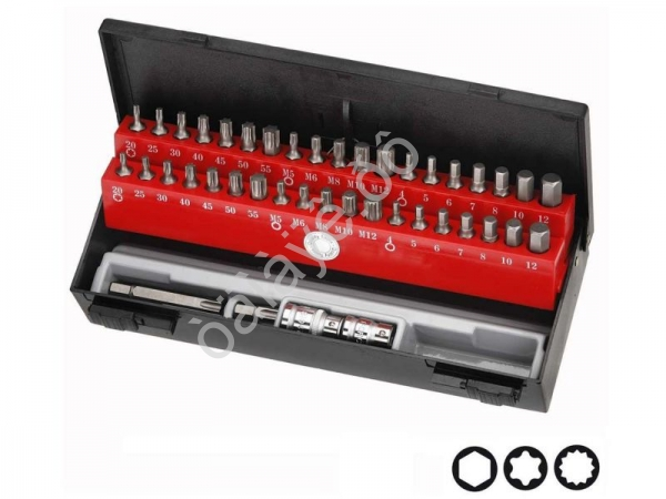 F4421C Набор вставок 1/2" ,3/8" 42пред /10 F4421C Набор вставок 1/2" ,3/8" 42пред /10