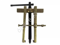 Съемник подшипников 2-х лапый 150 мм раздвижной ф55-105мм со стяжкой (жёлтый) ДЕЛО МАСТЕРА