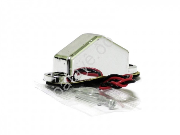 Подсветка номера 6 LED 12-30v 76мм хром 1/4