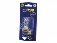 Лампа МАЯК H11 12V 55W PGJ19-2 SUРER WHITE 1/100