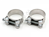 Хомут силовой из нержавеющей стали 44-47 W2 2шт. МАЯК/10