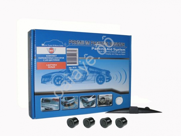 Сенсор парковочный (парктроник) "М5" PZ301 черный 1/20_ Сенсор парковочный (парктроник) "М5" PZ301 черный 1/20_