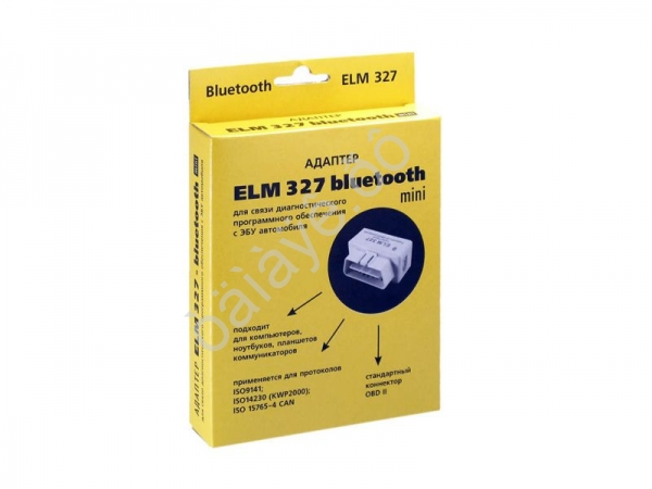 Тестер диагностический OBD2 Bluetooth ELM327 mini версия 1.5