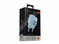 СЗУ USB, 220В, 2 USB, 2А, BY