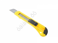 Нож универсальный, 18мм, сегментированное лезвие,квадр. фиксатор  /1/120/720