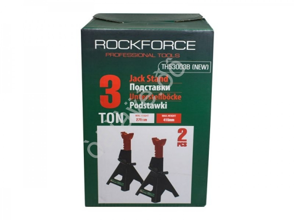 Подставка ремонтная 3т (h min 275мм, h max 415мм) (к-т 2шт.) RockFORCE