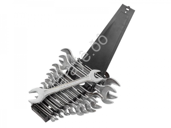 Набор ключей рожковых 12пр.  (6х7-30х32мм)  в пласт. держателе KINGTUL