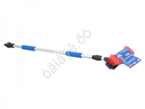 Щетка для мытья 105-160см с краном телескоп.скругленная, 21,6/18мм "М5"1/12_ Щетка для мытья 105-160см с краном телескоп.скругленная, 21,6/18мм "М5"1/12_