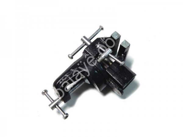 Тиски настольные поворотные мини (ширина губ - 40мм, захват-30мм, крепление "струбцина") Forsage