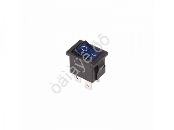 Выключатель клавишный 250V 6А (4с) ON-OFF синий с подсветкой Mini (RWB-207, SC-768) REXANT Выключатель клавишный 250V 6А (4с) ON-OFF синий с подсветкой Mini (RWB-207, SC-768) REXANT