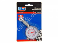 Манометр механический до 3.5 атм, хром в блистере, NEW GALAXY