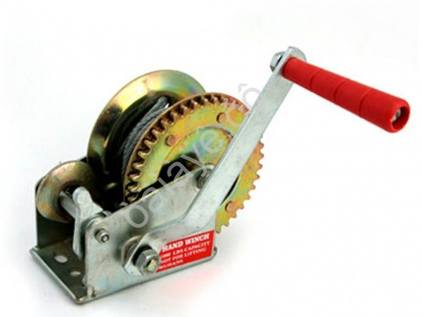 Лебёдка  ручная TRT 1101С 450кг,длина метал. троса 10м ++
