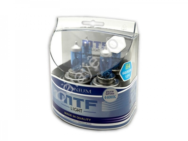 Набор ламп MTF H4 12V60/55W Titanium 4400K (Корея)