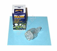 Светодиод 12V T20 9LEDW3x16D WHITE "Маяк"