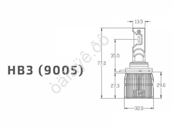 Светодиодные лампы MTF Light, серия ALL SEASONS LED, HB3 (9005), 30W, 2500lm, 3000K, кулер, к-кт.