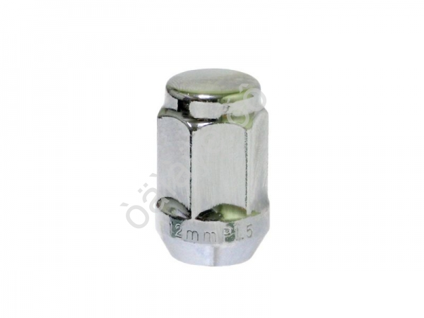 Гайка М12*1,50*35, конус, ключ 19, хром /20/460_ Гайка М12*1,50*35, конус, ключ 19, хром /20/460_