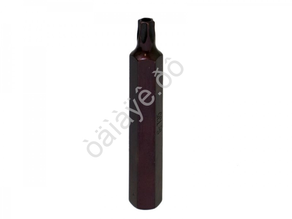 Бита Т35 TORX, 6 лучей, L=75mm с отверстием МАЯКАВТО™ 1/10/50/500_ Бита Т35 TORX, 6 лучей, L=75mm с отверстием МАЯКАВТО™ 1/10/50/500_