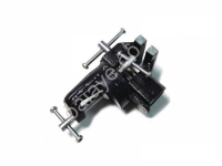 Тиски настольные поворотные мини (ширина губ - 50мм, захват-30мм, крепление "струбцина") Forsage