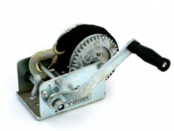 Лебёдка  ручная TRT 1201S 0,9т 10м (трос-ремень)  /4