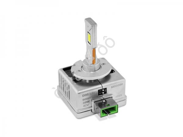 Светодиодные лампы MTF Light, серия MaxBeam, D3S, 85V, 35W, 4500lm, 6000K, кулер, комплект.