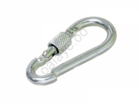 Карабин для троса с фиксатором  5*50 /1/200/2000_