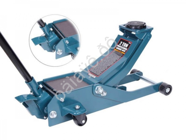 Домкрат подкатной  гидравлический 2т усиленный низкопрофильныйвысота подхвата - 75мм, высота подъема Forsage