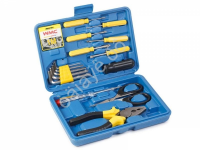 Набор шарнирно-губцевого инструмента и отверток 16пр., в кейсе WMC TOOLS