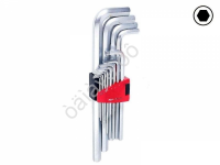 F5137XL Набор шестигр. Г-обр. 2-19мм 13 пр. длин.  /6