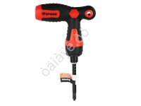 Отвёртка телескопическая двусторонняя, Т-образная 2х-комп. рукоятка, с трещоткой ЕРМАК