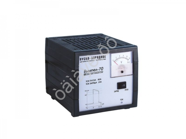 Зарядное устройство Вымпел-70(пуско-заряд, 80А/10А, 12В, автомат) Зарядное устройство Вымпел-70(пуско-заряд, 80А/10А, 12В, автомат)