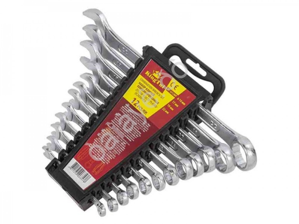 Ключи комбинированные, набор 12пр . (6-14, 17 19 22мм) KINGTUL
