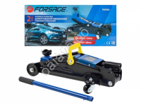 Домкрат подкатной гидравлический 2т (h min 125мм, h max 380мм) Forsage