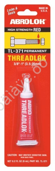 Фиксатор резьб. соединений красный ABRO 6мл. /1/12 Фиксатор резьб. соединений красный ABRO 6мл. /1/12