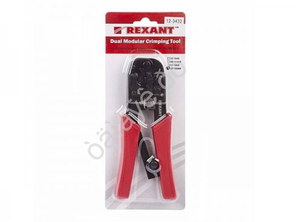 Кримпер для обжима REXANT 8P8C / 6P6C (HT-568R) (TL-568R) REXANT Кримпер для обжима REXANT 8P8C / 6P6C (HT-568R) (TL-568R) REXANT