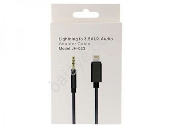 Аудио кабель AUX 3,5мм - Lightning JH-023