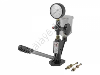 Стенд для проверки дизельных форсунок с манометром и резьбовыми адаптерами-переходниками (М12хМ12, М Forsage