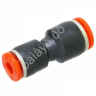 Фитинг цанговый соединительный пластик PU 4 х 6 mm