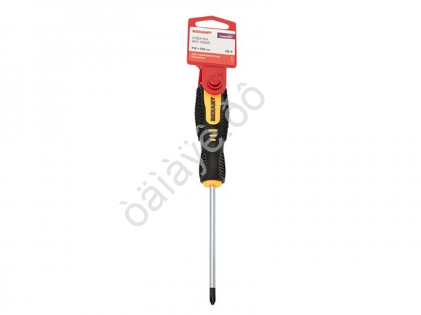 Отвертка крестовая PH 1х100мм REXANT