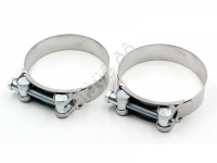 Хомут силовой из нержавеющей стали 86-91 W2 2шт. МАЯК