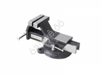 Тиски стальные поворотные с наковальней 4"-100мм Forsage