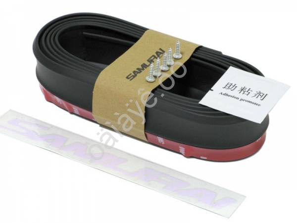 Губа под бампер универ.(Самурай черный)